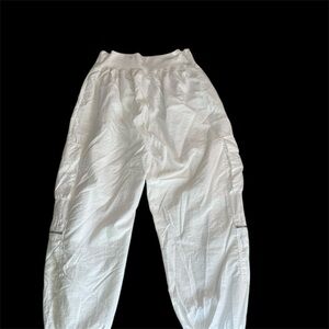 Cinq à Sept White Track Pants